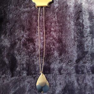 Liz Clairborne Long Gold Finish Necklace